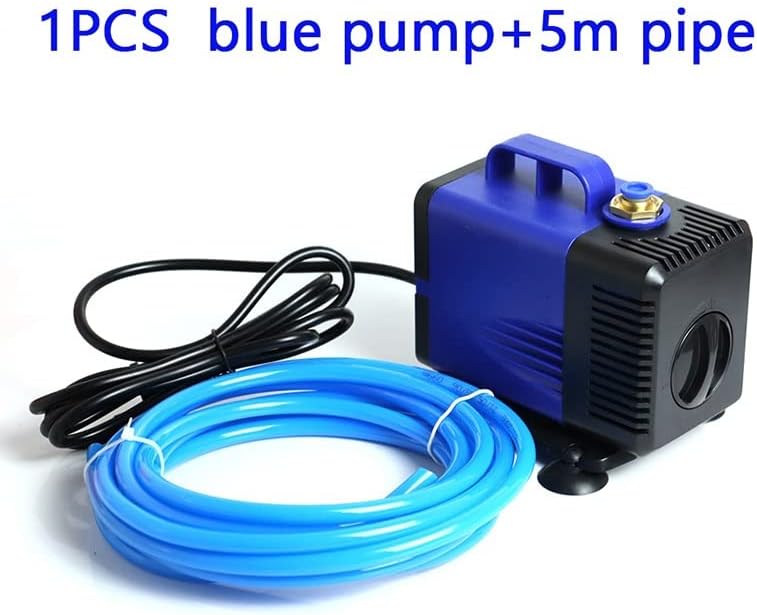 Submersible Sump Pump 80W 3.5M Submersible Water Pump Multi-Function 3500L/H IPX8 220V&5M Pipe Transfer Pump (Voltage : Pump and Pipe F)