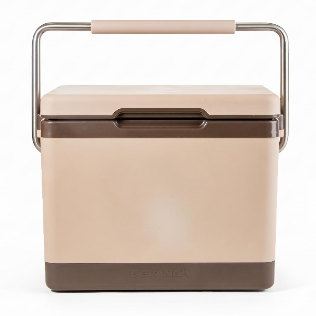 Bevanda - 10qt Verge Insulated Lunch Box - Durable Cooler with Magnetic Ice Packs - Hard Shell Cooler for Jobsite & All Day Temperature Control