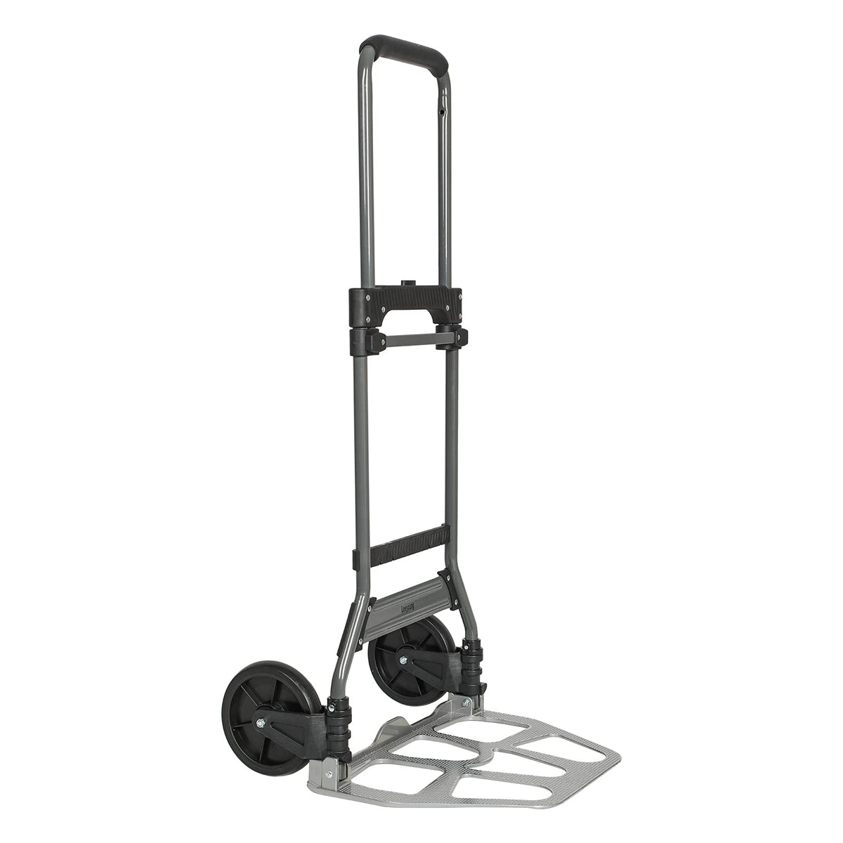 Leeyoung Folding Hand Truck and Dolly,309 lb Capacity Aluminum Portable Cart with Telescoping Handle and PP+EVA Wheels