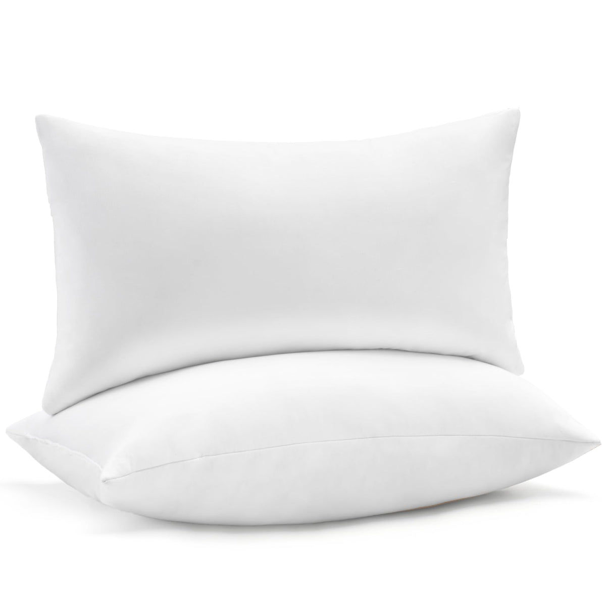 puredown® 24x24 Feather Down Pillow Inserts, Set of 4 Throw Pillow Inserts for Decorative Throw Pillow, Bed, Couch and Home Decor