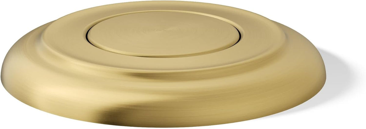 KOHLER K-35723-2BZ Garbage Disposal Air Switch Kit, Vibrant Polished Nickel