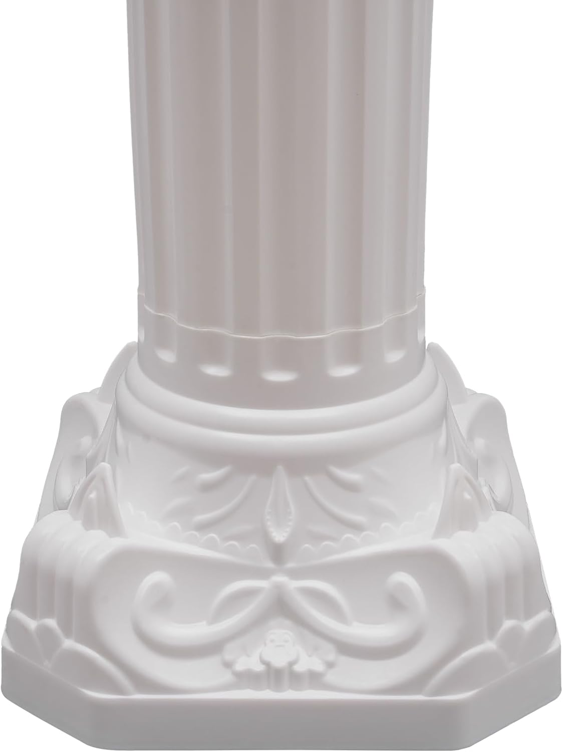 4Pcs Wedding Roman Column Pillars Set, Roman Pillar Greek Columns Elegant Wedding Event Decorative Columns Pillars Decoration Party Flower Pot Columns Decor, Capacity 110LB, 34.65"/ 88cm Tall (White)