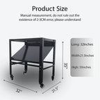 Plasma Cutting Table,Heavy Duty 250 Lbs,33.07''L×27.17''W×5.91''H
