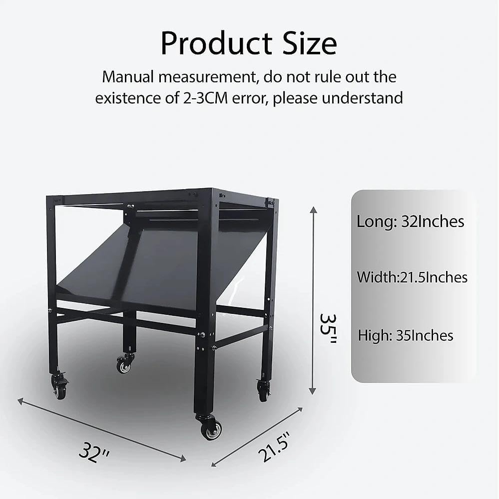 Plasma Cutting Table,Heavy Duty 250 Lbs,33.07''L×27.17''W×5.91''H