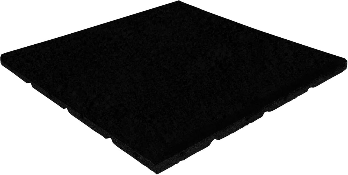 Playsafer Elevate Rubber Playground Tiles - 1" Thick High Density Interlocking Shock Absorbent Safety Tile for Playgrounds, and Exercise Equipment - 20" X 20" (10 Tiles - 27 Sq. Ft. - Green)