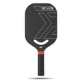 DGYGQ Pickleball Paddles, Edgeless Carbon Fiber Pickleball Paddle with Polypropylene Honeycomb Core, Increased Power for Ultimate Spin & Consistency (Red)