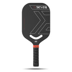 DGYGQ Pickleball Paddles, Edgeless Carbon Fiber Pickleball Paddle with Polypropylene Honeycomb Core, Increased Power for Ultimate Spin & Consistency (Red)