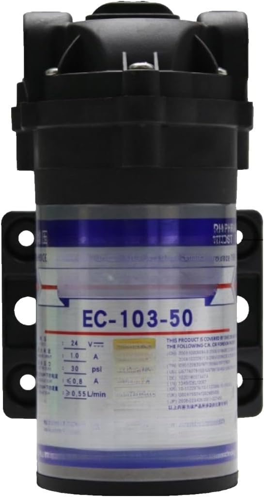 Booster pump water purifier household filter diaphragm 24V(75G EC-103-75)