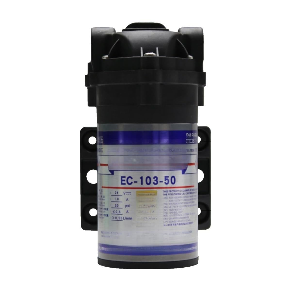 Booster pump water purifier household filter diaphragm 24V(100G EC-103-100)
