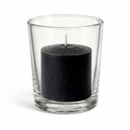 Set of 144 Richland Votive Candles Purple Unscented and 144 Clear Glass Eastland Votive Holders