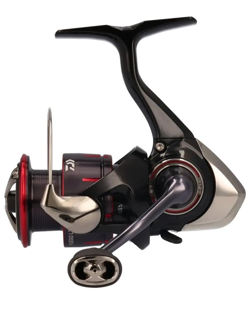 Daiwa Fuego LT Spinning Reel Size 1000-6000 Lightweight ZAION V Carbon Body, AIRDRIVE Rotor, MAGSEALED Shaft for Freshwater Fishing