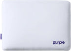 Purple DreamLayer Pillow - Standard Size - Cooling Memory Foam Alternative Neck Pillow, Soft Contour-Hugging GelFlex Grid and MicroAir Foam, Adjustable Loft, Pressure-Relieving Support