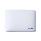 Purple DreamLayer Pillow - Standard Size - Cooling Memory Foam Alternative Neck Pillow, Soft Contour-Hugging GelFlex Grid and MicroAir Foam, Adjustable Loft, Pressure-Relieving Support