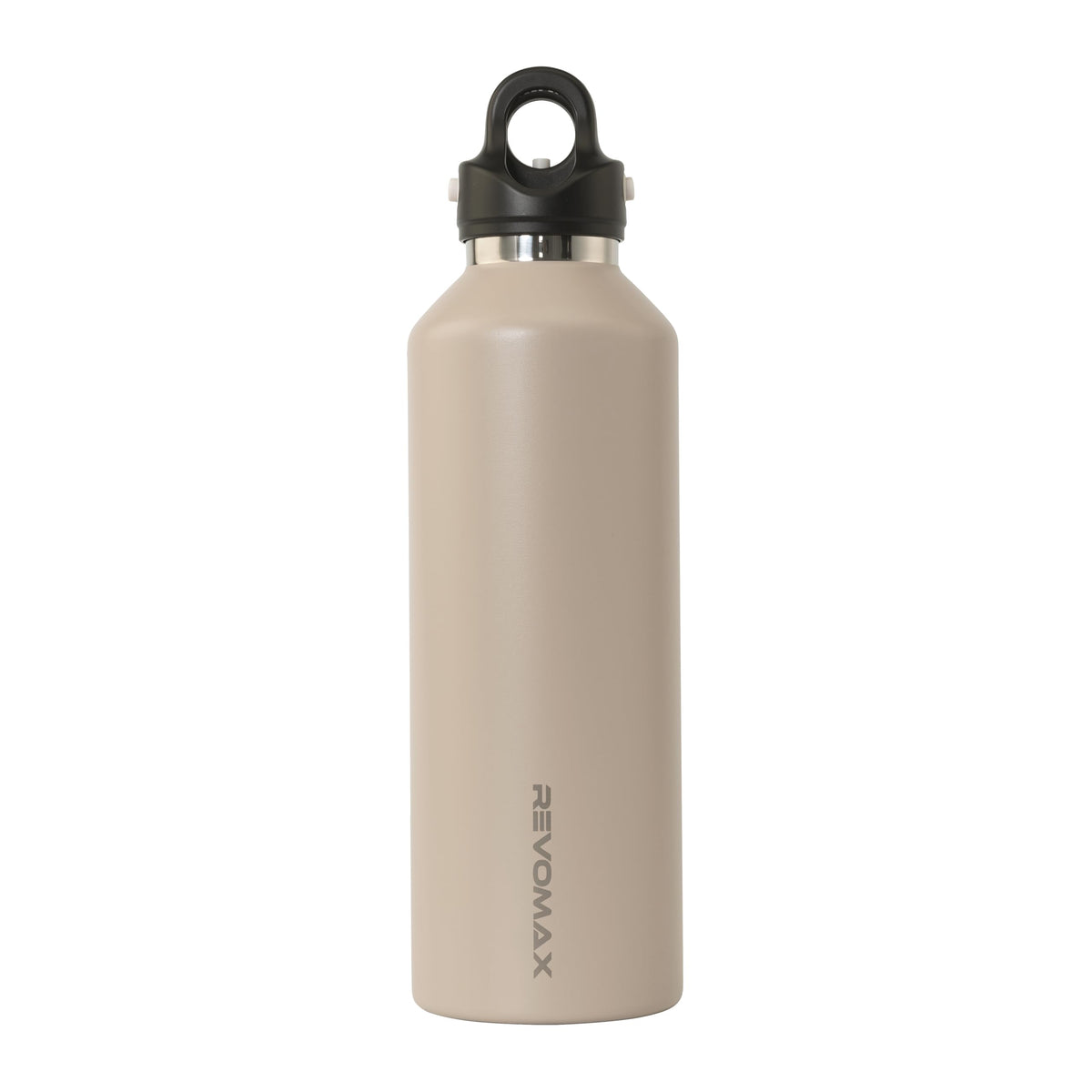 Revomax Titanium Series 20oz (592ml) Insulated Water Bottle, One-Hand Flash Release, Double Wall Vacuum Flask, 36H Cold 18H Hot, Leakproof, BPA Free, Lightweight for Gym, Travel, School - Oxidized
