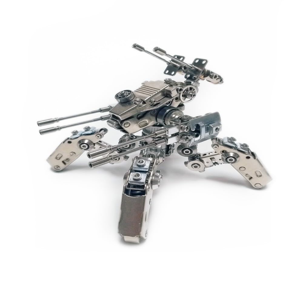 3D Metal Puzzle Bull-Headed Man Model Kit, 2500PCS DIY Assemble Steampunk Mechanical Demon Minotaur Model, Creative Handcrafted Metal Art Craft Desktop Display & Decoration for Adults