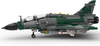 Military Fighter Series Model Block Set, MIRAGE 2000 D Aircraft Model MOC Building Blocks Set, Creative Construction Toy for Adults (1269PCS), AXR3G3R391638P5FCZV6T