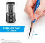 AFMAT Electric Colored Pencil Sharpener + Long Point Pencil Sharpener (PS93+PSA6)