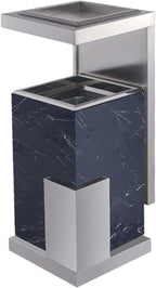 Outdoor Standing Ashtray Hotel Lobby Marble Trash Can With Ashtray(G)