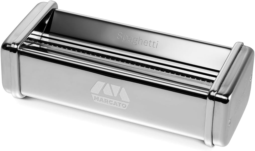 Marcato Trenette Attachment for Pasta Fresca Machine – Narrow Flat Pasta Cutter, Chrome Steel Construction, Made in Italy