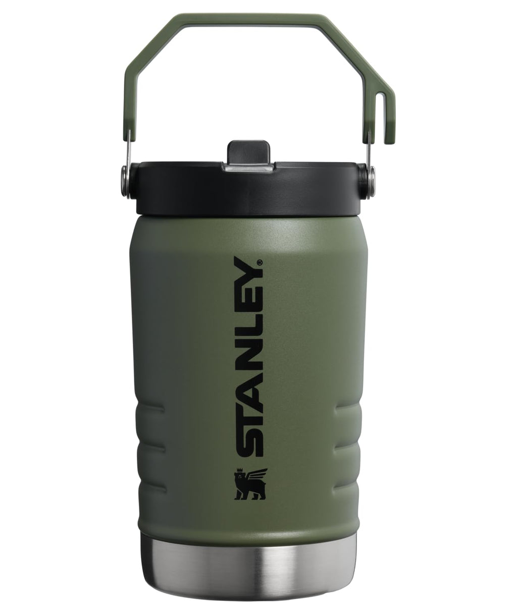 STANLEY IceFlow Flip Straw 2.0 Jug, 96 oz, Chalk