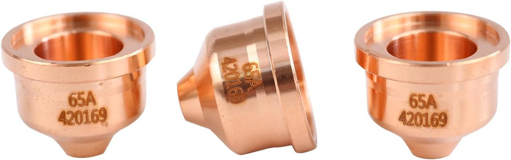 30pcs 420169 Nozzle Tips 65A Fit PMX125 Plasma Cutting Torch Consumables