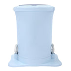 Manual Clothes Dehydrator, 3.17 Gallon Portable Large Capacity Clothes Dryer Spin Dryer Round Manual Clothes Dryer Non Electric Laundry Dryer for RV Camping Traveling Apartment (Electric/Light Green)