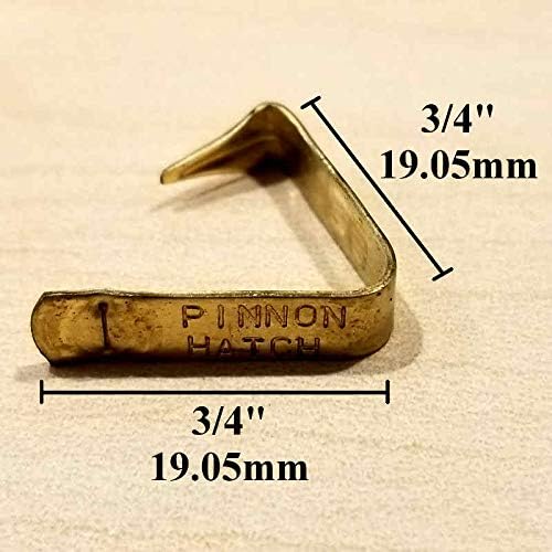 Pinnon Hatch Farms Custom Stamped Brass Jiffy Chicken Wing Bands (400)
