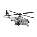 MH-60S Seahawk Helicopter Building Set, DIY Assembly Model Assembly Building Blocks Set, MOC Aircraft Model for Teen Adults (1110PCS), OFX0305XH0WJAZS1645M