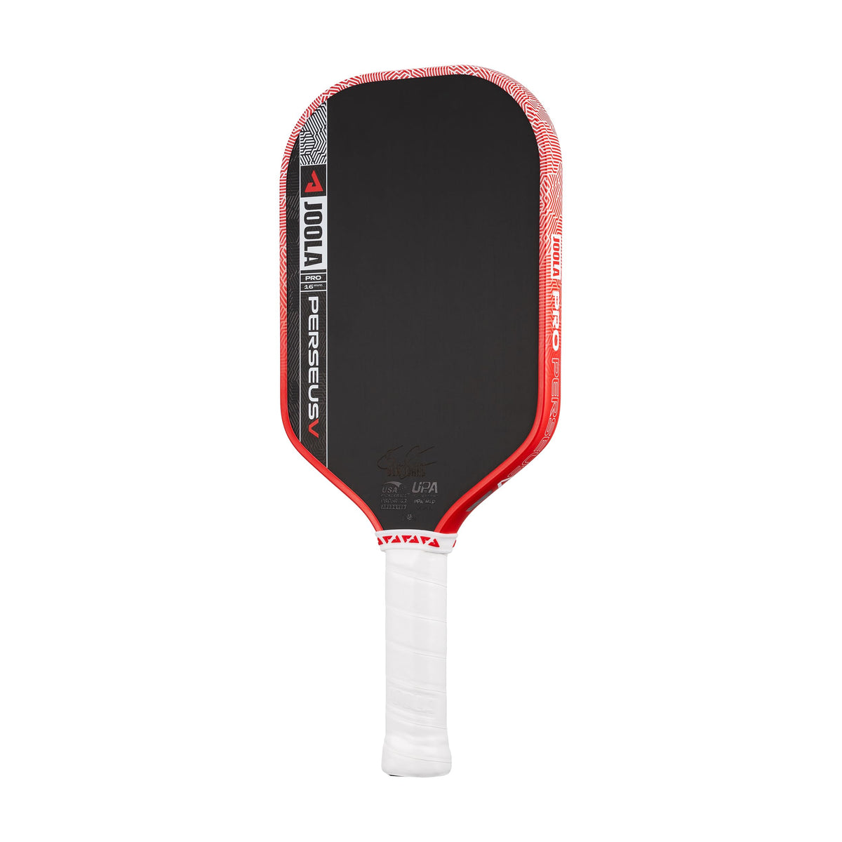 JOOLA Pro V Pickleball Paddle - 14mm/16mm - Raw Carbon Fiber Textured Surface - Enhanced Frame & Propulsion Core, USAPA & UPA-A Certified, NFC Chip Enabled, Premium Control & Lightweight Performance