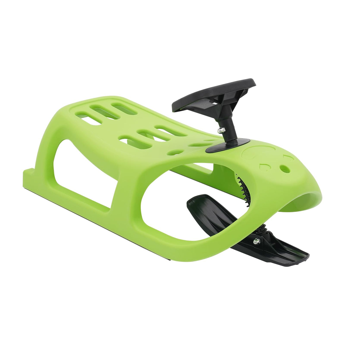 Saddle Style Snow Sled for Kids and Adults – Winter Outdoor Sliding Toy, Heavy Duty Plastic, Fun Sledding for Snowy Hills and Backyard