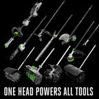 EGO Power+ 8" Lawn Edger Attachment & Multi-Head System Power Head - ME0820