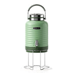 IDEUS Insulated Beverage Dispenser 1.4gal, Drink Container Deep Green