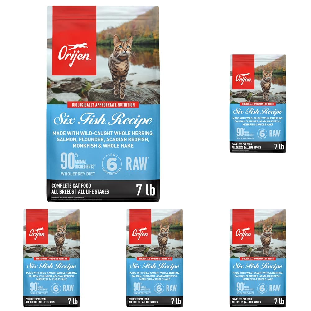 ORIJEN Grain Free WHOLEPREY Dry Cat Food Original Recipe 12lb Bag