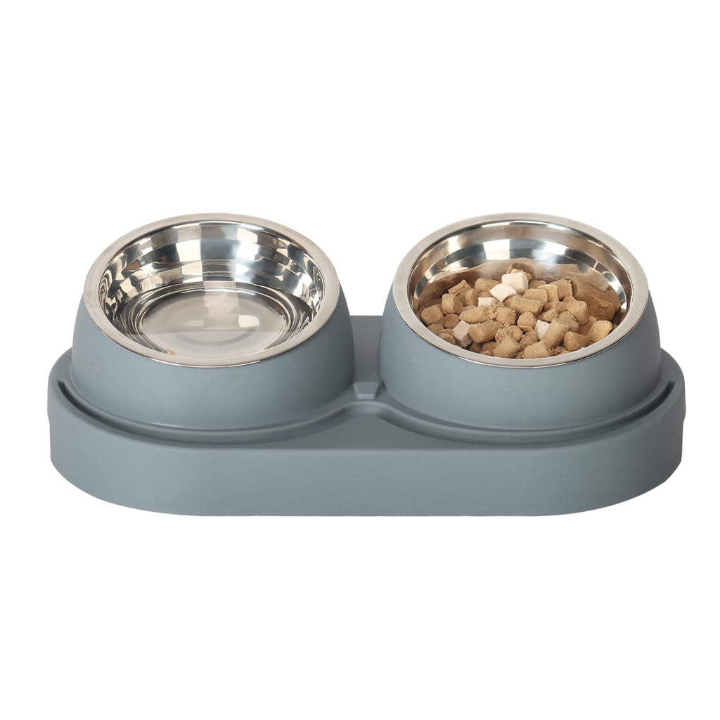 UBPET Smart Automatic Cat Feeder with Cooling & Heating, APP Control Dual-Temp Feeder for Wet/Dry/Raw Food, 24H Freshness, 4-Grid Tray, Anti-Pinch for Cats & Small Dogs (2-10kg)