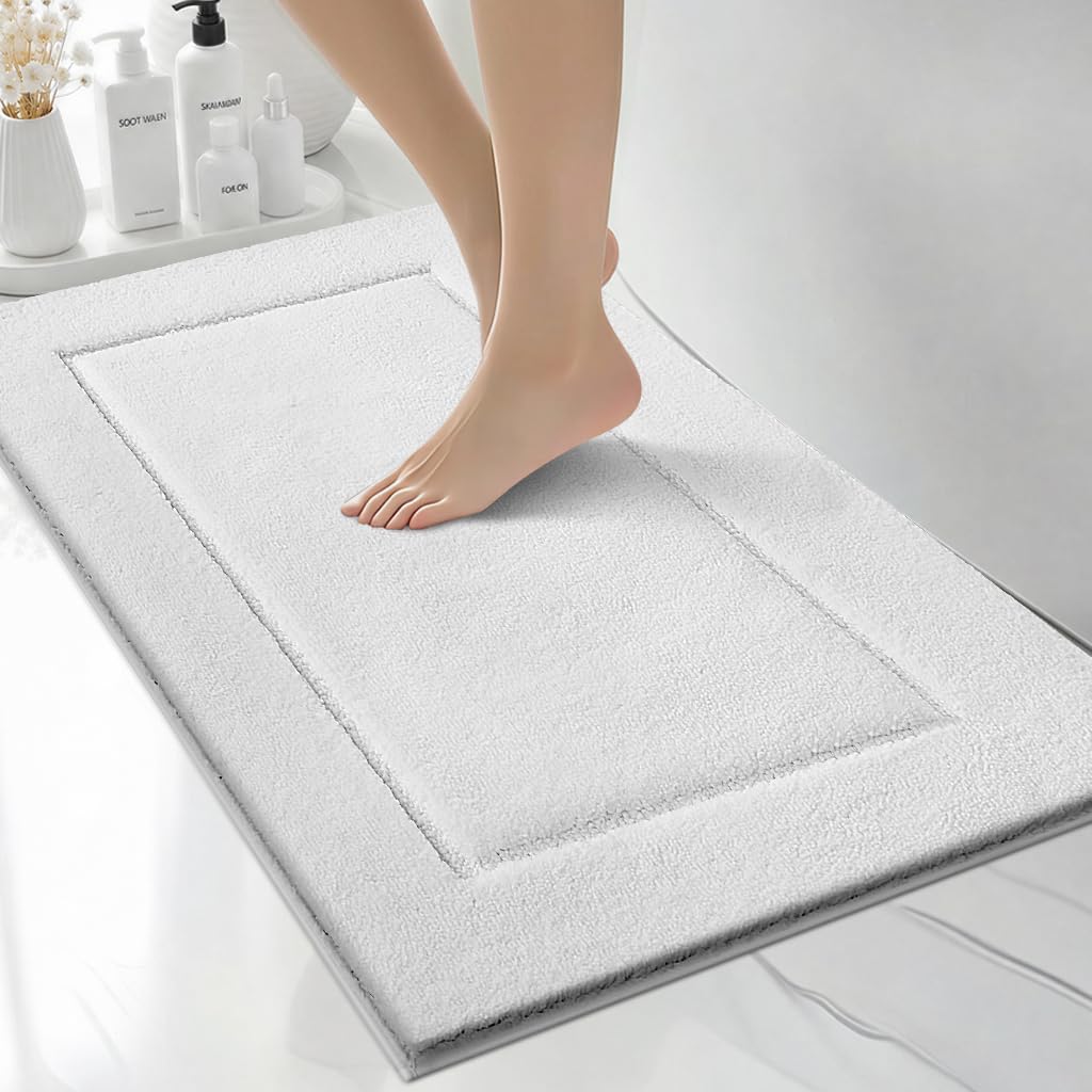 Extra Soft Bathroom Rug 30" x 60", Bath Mat, Shower Runner Rug