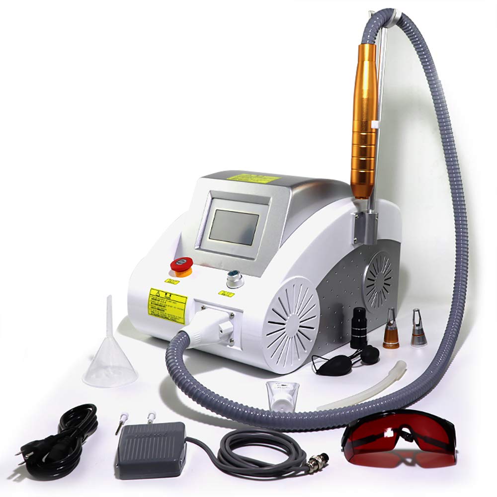 Tattoo Remover Machine, 1000W Eyebrow Pigment Removal with Three Pulse Energies for Home Beauty Salons, Multifunctional Removal Instrument for Remove Tattoos Tattooed Eyebrows Color Spots