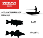 Zebco Delta Spincast Fishing Reel
