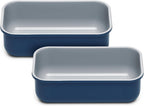 Caraway Non-Stick Ceramic-Coated 1 lb Loaf Pan Duo