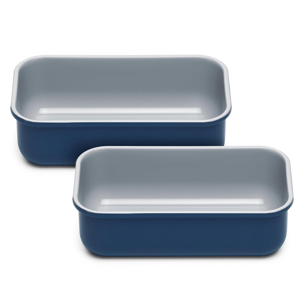Caraway Non-Stick Ceramic-Coated 1 lb Loaf Pan Duo