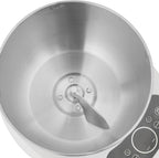 Electric Dough Maker with Ferment Function, 5L(4.5QT) Household Dough Maker Machine with 304 Stainless Steel Bowl Microcomputer Timing Kitchen Flour Kneading Machine for Bread Pizza Noodles (C-Blue)