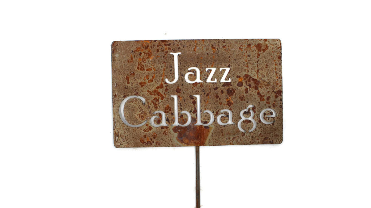 Funny Garden Stake 20 to 33 Inches Tall (The Vineyard, Large 28" Tall)