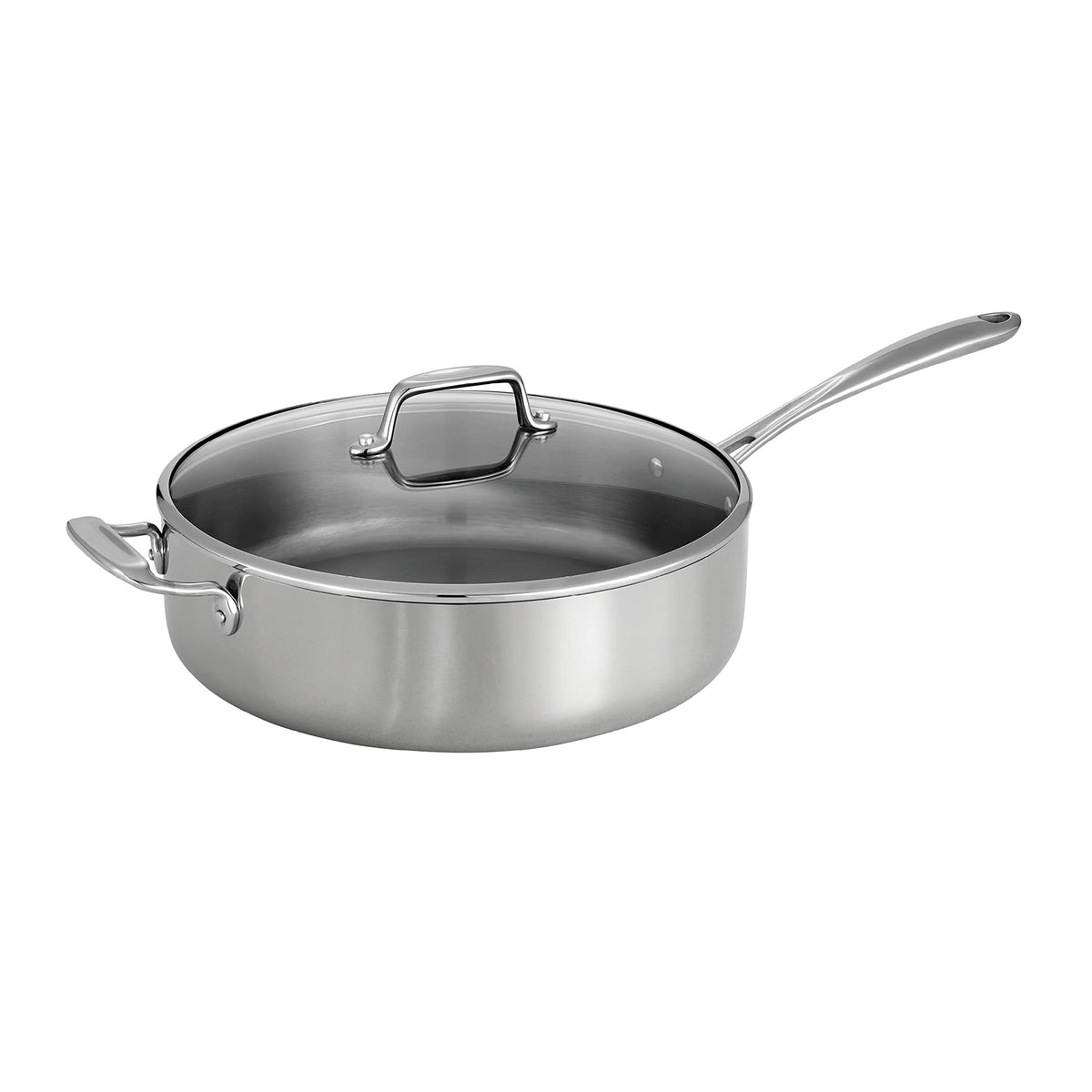 Tramontina Boston Tri-Ply Clad Stainless Steel 12-Pc Pots and Pans Set