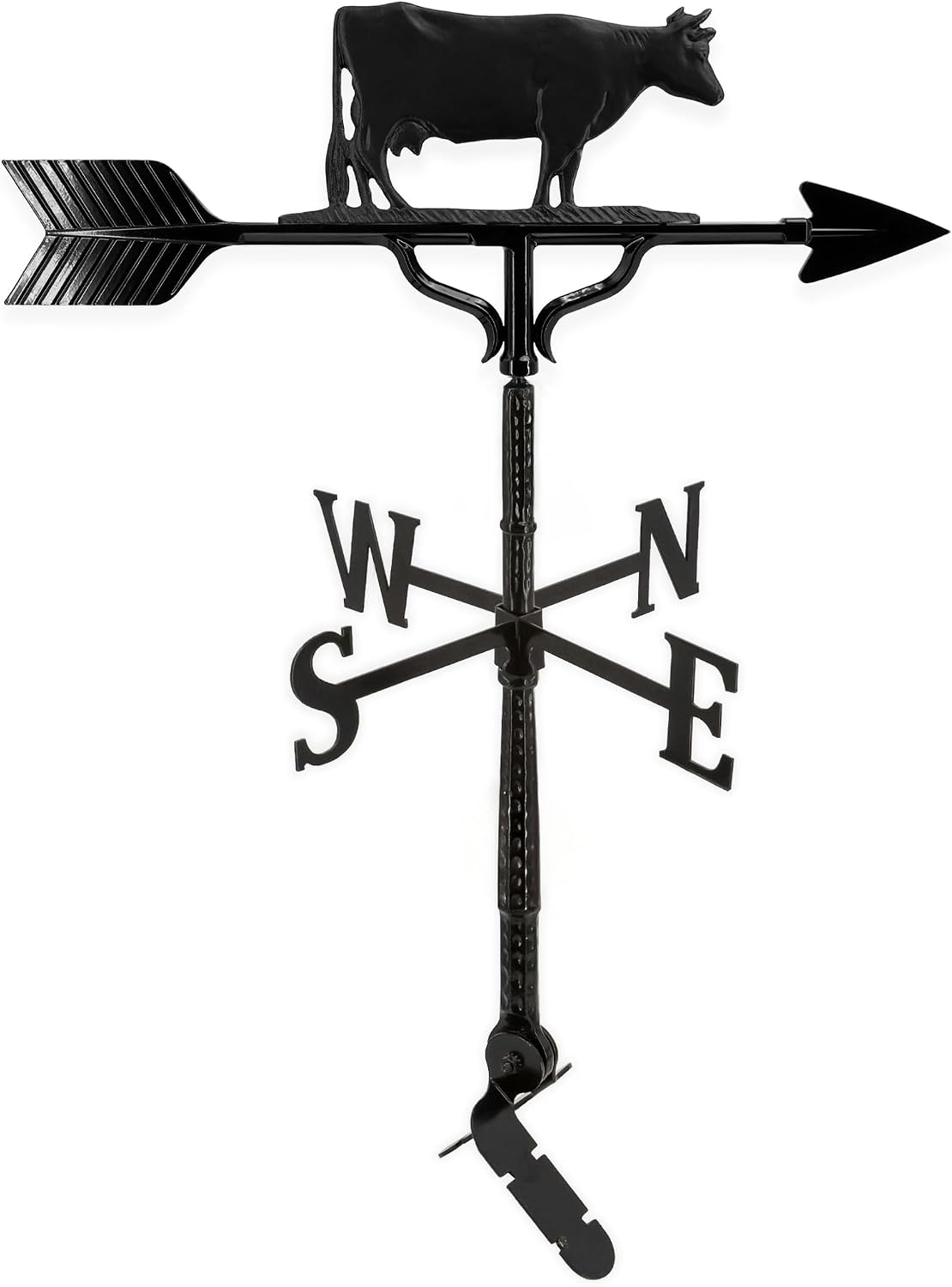 Montague Metal Products Aluminum Cow Roof Weathervane - Black