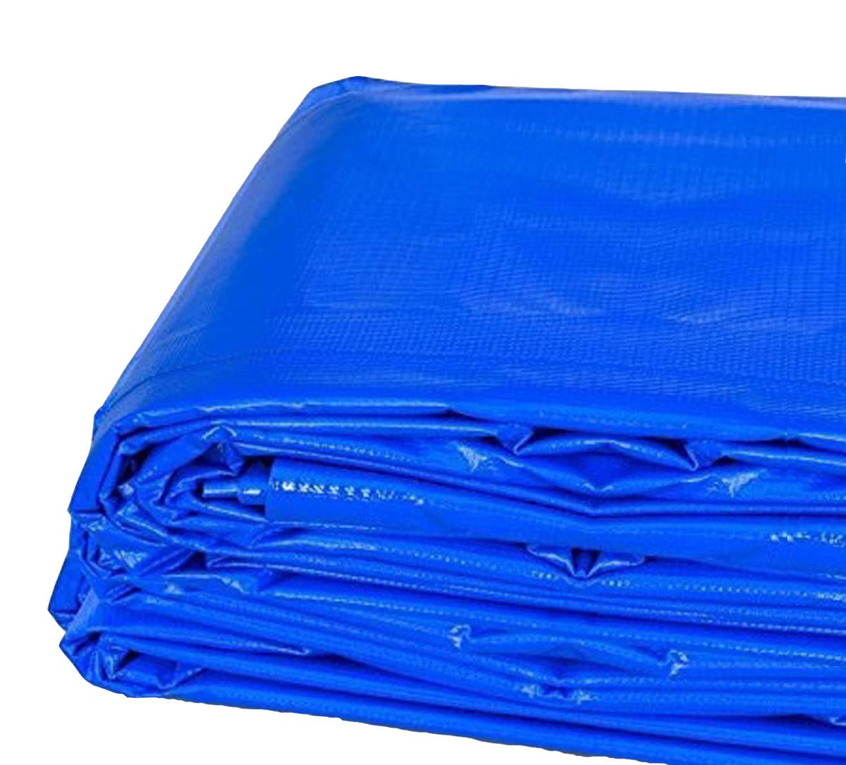Heavy Duty Tarp, 12mil Thick PVC Vinyl, 10' x 12', White