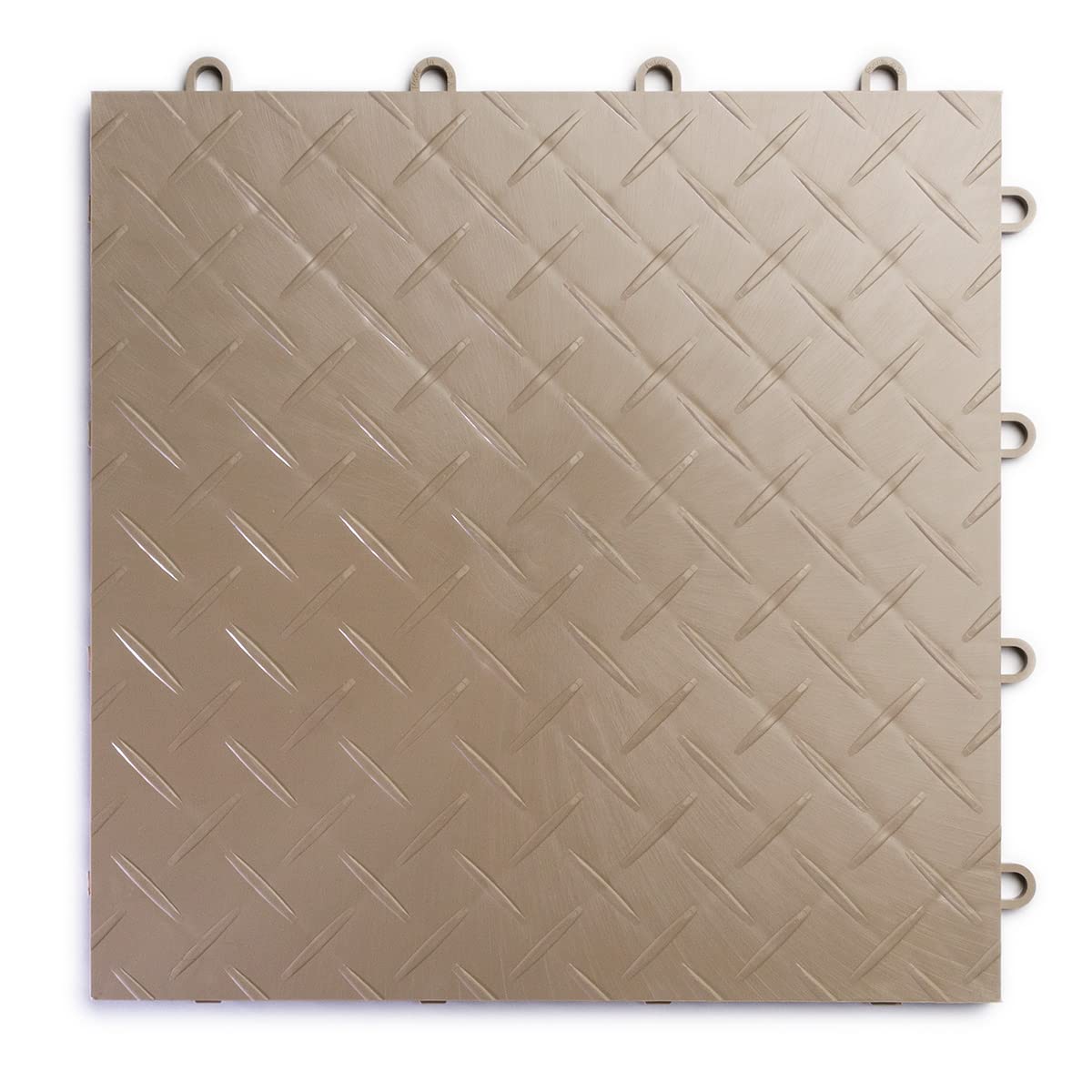 SnapLock RaceDeck Diamond 12"x12" Interlocking Garage Tiles, 48pk, Red