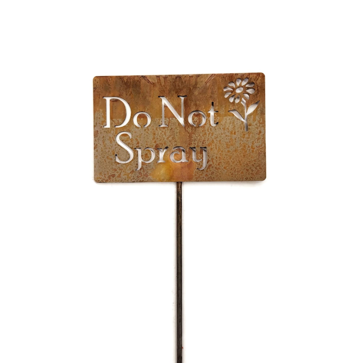 Funny Garden Stake 20 to 33 Inches Tall (Bunny Crossing, XL 33" Tall)