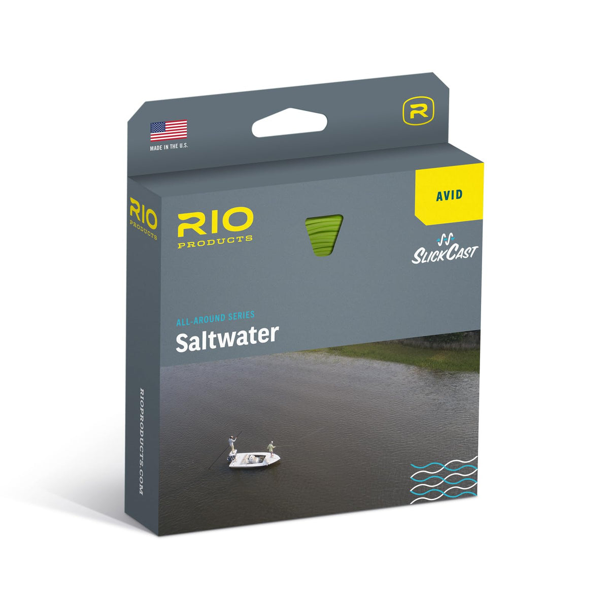 RIO Products Avid Saltwater Fly Line, SlickCast Easy Casting, Tropical Series, Bonefish & Tarpon