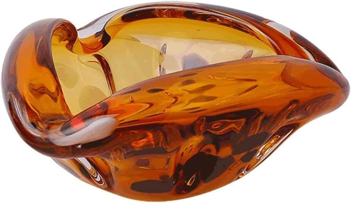 decor Cigarette Ashtray Light Luxury Indoor And Outdoor Ash Tray, For Patio Home Office Decoration-amber Ash Holder cigar