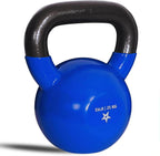Yes4All Vinyl Kettlebell, 5–100 Lb Strength Training Kettlebell