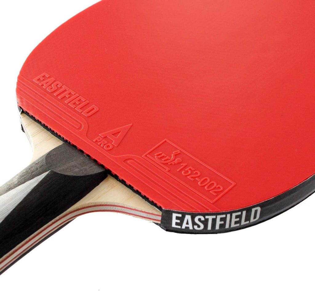 Eastfield Offensive Professional Table Tennis Racket - Advanced & Elite Ping Pong Paddle, ITTF Approved Professional Spin Rubber, 7-Ply Carbon Blade, Premium Competition Bat